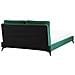 Letto Velluto Melle 160 X 200 Cm Verde Smeraldo - Foto miniatura 11