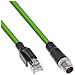 Cavo Di Rete Industriale, M12 8-pin X-coded to RJ45 plug, Cat. 6A PUR 5m - Foto miniatura 1