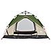 Tenda A Cupola Da Campeggio 2 Persone Verde A Rilascio Rapido - Foto miniatura 4