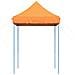 Tenda Da Festa Pieghevole Pop-up Arancione 200x200x306 Cm - Foto miniatura 3