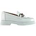 Max Loafers Mocassino Pelle Scarpe Donna Blu Eu 41, 5-101614 8300 - Foto miniatura 1
