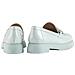 Max Loafers Mocassino Pelle Scarpe Donna Blu Eu 41, 5-101614 8300 - Foto miniatura 3