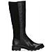 Black Comb Casual Closed Boots Stivaletti Pelle Scarpe Donna Nero Eu 37, 9-25611-41-019 - Foto miniatura 2