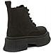 Black Casual Closed Booties Stivaletti Pelle Scamosciata /nabuk Scarpe Donna Nero Eu 36, 948012/30-01 - Foto miniatura 3