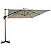 Lift - Ombrellone Da Giardino Decentrato 3 X 4 Con Palo Effetto Legno - Foto miniatura 1