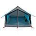 Tenda da Campeggio per 2 Persone Blu Impermeabile - Foto miniatura 4