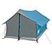 Tenda da Campeggio per 2 Persone Blu Impermeabile - Foto miniatura 5