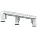 Faretto da soffitto 3 vie regolabili Bianco E27 - Foto miniatura 4