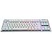 Tastiera Con cavo e senza cavo 920-012735  per Gaming (Layout QWERTY) Colore Bianco - Foto miniatura 4