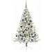 Albero di Natale con luci a corde decorative Argento 180 cm - Foto miniatura 3