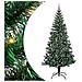 Albero di Natale artificiale con luci integrate Verde 240 cm - Foto miniatura 1