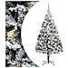 Albero di Natale artificiale con 300 LED Bianco 210 cm - Foto miniatura 1