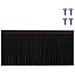 Spazzole per porte a vite 12 pcs Marrone 100 cm - Foto miniatura 7