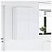 Armadio pensile Riga Bianco 80 x 31 x 100 cm Legno multistrato - Foto miniatura 4