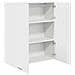 Armadio pensile Riga Bianco 80 x 31 x 100 cm Legno multistrato - Foto miniatura 5
