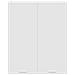 Armadio pensile Riga Bianco 80 x 31 x 100 cm Legno multistrato - Foto miniatura 6