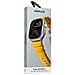 Bracciale Sportivo Impermeabile Da 49 Mm Per Apple Watch Modello Rocky Point, Giallo - Foto miniatura 4