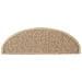 Tappeti Autoadesivi Scale Aspetto Sisal 30 pz 65x21x4 cm Sabbia - Foto miniatura 5