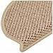 Tappeti Autoadesivi Scale Aspetto Sisal 30 pz 65x21x4 cm Sabbia - Foto miniatura 7