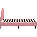 Struttura letto per bambini con testata Rosa 70 x 140 cm - Foto miniatura 6