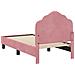Struttura letto per bambini con testata Rosa 70 x 140 cm - Foto miniatura 7