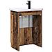Set di mobili per il bagno Legno antico 56 x 37,5 x 81 cm - Foto miniatura 6