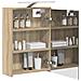 Mobiletto per specchio da bagno Rovere Sonoma 43 x 16 x 62.5 cm - Foto miniatura 3