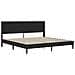 Struttura letto con materasso Nero 180 x 200 cm Pelle Sintetica - Foto miniatura 6