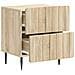 Armadio da Notte con cassetto Rovere Sonoma 43 x 34,5 x 49,5 cm - Foto miniatura 3
