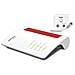 Box 6670 Cable Edition International router wireless 2.5 Gigabit Ethernet Dual-band (2.4 GHz / 5 GHz) Rosso, Bianco - Foto miniatura 1