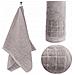 Asciugamano Larisa 70x140 cm 500 g - Sepia - Morbido - Assorbente - 100% cotone - Foto miniatura 7