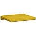 Cuscino per panchina 2 pz Velluto Giallo Profondità 35 cm - Foto miniatura 8