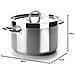 54029s - Casseruola alta Chef Luxe da 28 cm in acciaio inox senza coperchio - Foto miniatura 2