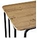 Tavolo da pranzo 100 x 50 x 75 cm Legno ingegnerizzato - Foto miniatura 6