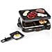Raclette 4 Tegamini Piastra Grill Potenza 500 Watt - Foto miniatura 2