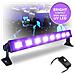 Effetto Luce Barra Led Ultravioletti Uv 8 X 3w Alta Luminosita' Riflette Il Bianco - Foto miniatura 1