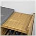 Scarpiera Panca Ingresso Cassapanca Legno Massello Di Bamb? L91*p34*a45 Cm Fsr75- - Foto miniatura 10