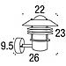 25031003 Blokhus - Lampada Da Parete Per Esterni, 60 W E27 Ip 54, In Acciaio Zincato, H 23 X 25 X 22 Cm, Colore: Nero - Foto miniatura 3