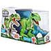 Robo Alive - Assortimento 2 Colori T-rex Dinosauro Elettrico - Effetti Sonori - 6 Pezzi + Uovo Dino Slime - Foto miniatura 1