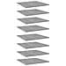Ripiani per Libreria 8pz Grigio Cemento 40x40x1,5cm Multistrato - Foto miniatura 1