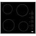 Piano Cottura In Vetroceramica Da 58 Cm A 4 Fuochi 5800w Nero - Hic64100 - Foto miniatura 3