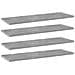 Ripiani per Libreria 4pz Grigio Cemento 60x20x1,5cm Multistrato - Foto miniatura 1