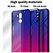 Custodia Compatibile Con Huawei Mate 20 Lite In Viola - Rosso - Coperchio Protettivo Bicolore In Vetro Temperato E Silicone Tpu - Foto miniatura 7