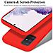 Custodia Compatibile Con Samsung Galaxy A51 5g In Liquid Rosso - Coperchio Protettivo In Silicone Tpu Flessibile - Foto miniatura 5