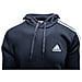 Essentials Fleece 3-stripes Gk9073, Uomini, Blu, S - Foto miniatura 2