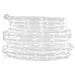 Stringa Di Luci Con 240 Led Bianco Freddo 10 M In Pvc - Foto miniatura 5