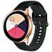 Cinturino Per Galaxy Watch 5 / 5 Pro / 4 Silicone Bicolore Cuciture Nero / Verde - Foto miniatura 2