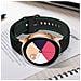 Cinturino Per Galaxy Watch 5 / 5 Pro / 4 Silicone Bicolore Cuciture Nero / Verde - Foto miniatura 4