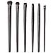 Set Con Pennelli Trucco E Matite Ombretto 6 Pezzi Black - Foto miniatura 5