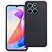 Custodia Tpu Silicone Cover Case Per Honor X6a Black - Foto miniatura 1